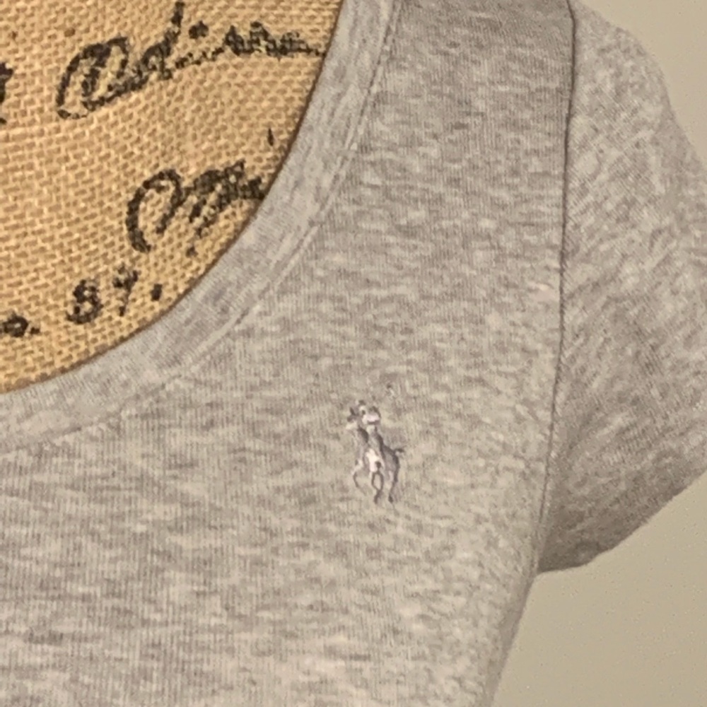 Ralph Lauren Sport Grey Tee - V Neck